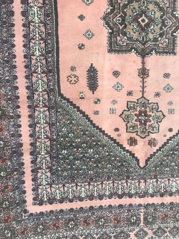 Tapis ancien Maroc Rabat fait main, 205X287 cm