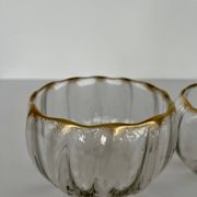 Pair of Baccarat crystal bowls from the Napoléon III period.