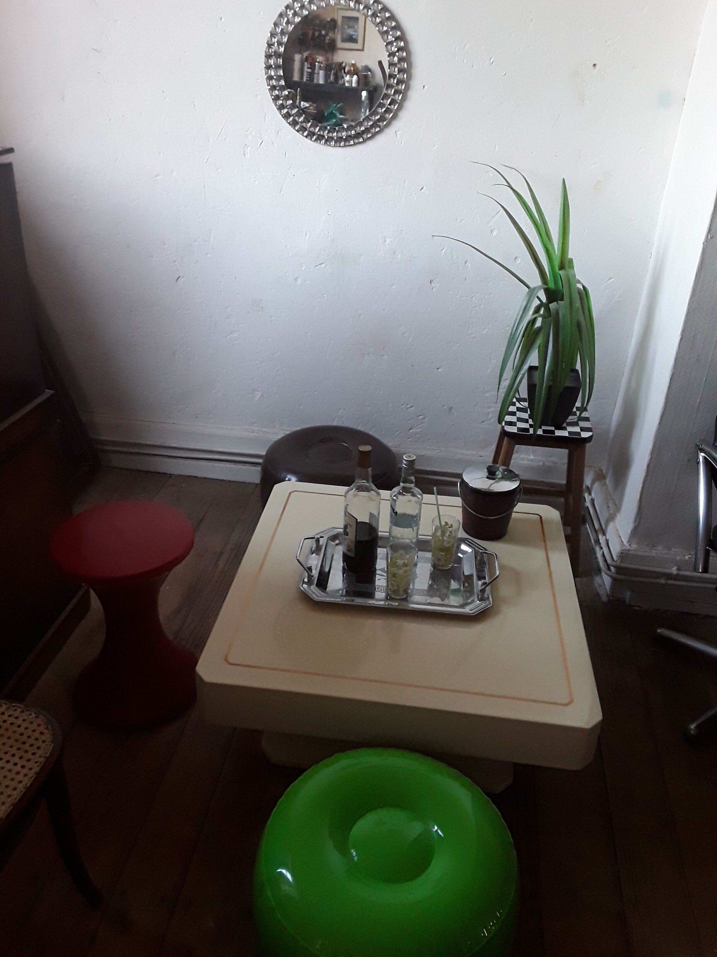 Vintage formica coffee table