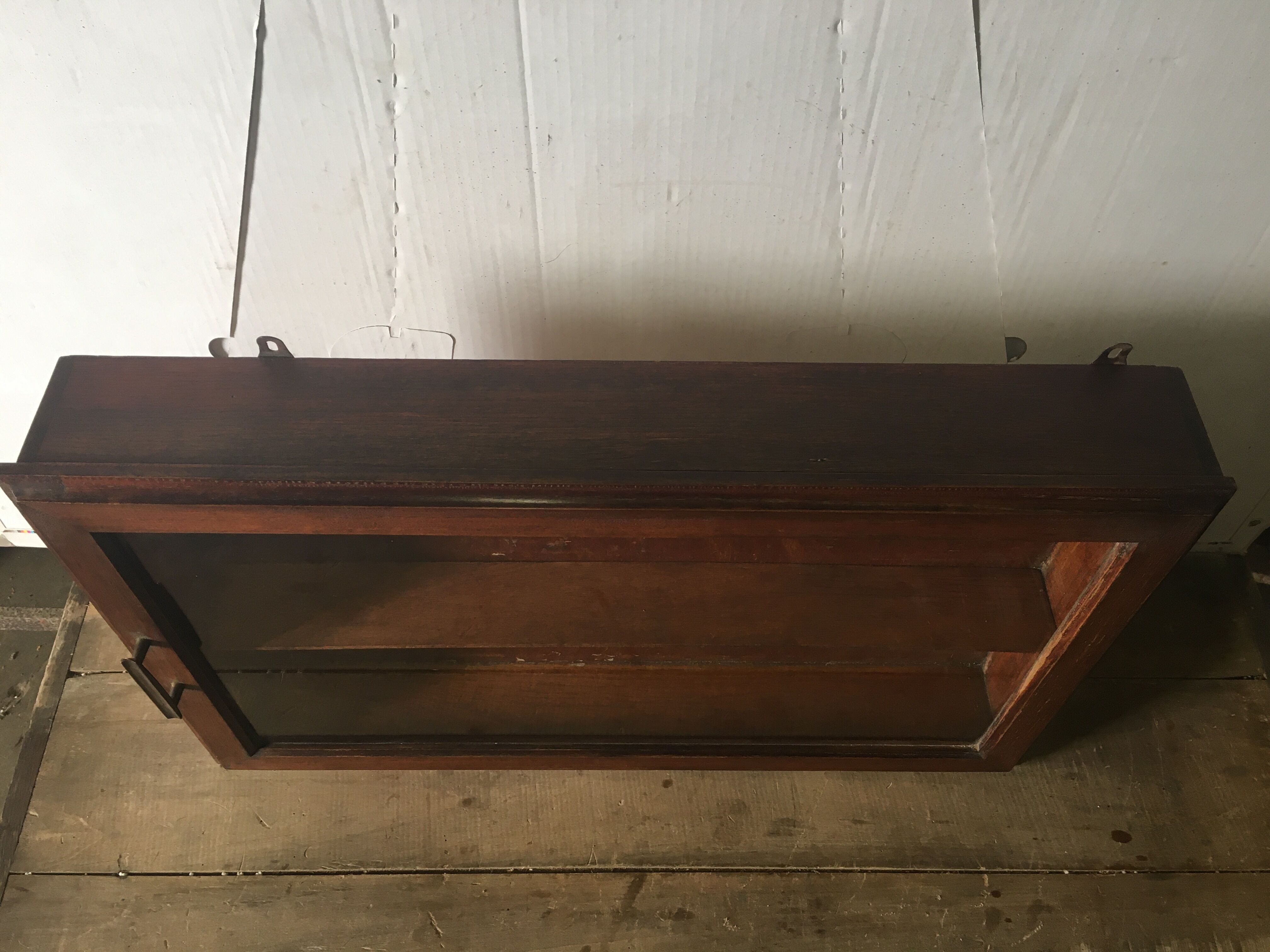 Small shop window oak 50s