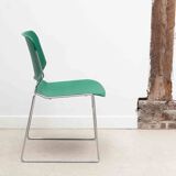 ChaiseChaise vintage design Matrix par Thomas Tolleson verte