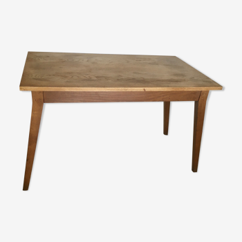 Table pieds compas en bois