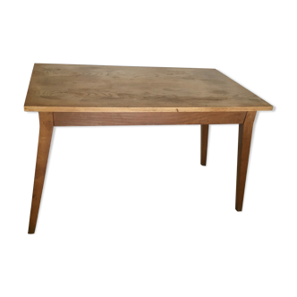 Table pieds compas en bois
