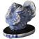 Art Deco ceramic animal sculpture, Blue Turkey, 1930