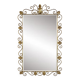 Rectangular mirror 50s - 60s on brass frame