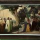 A. De Cramer. Large painting. "Biblical scene"