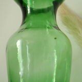 Vase de sol en verre épais Italie vintage