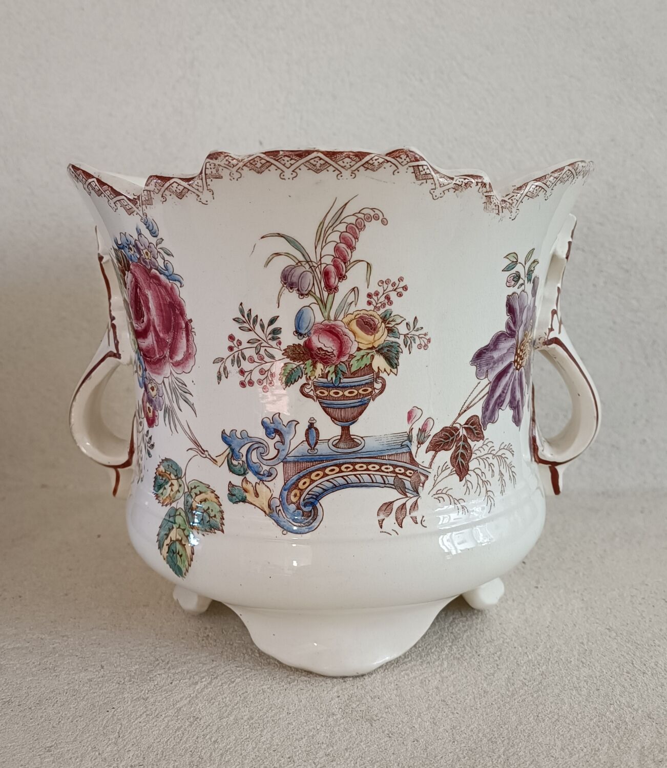 Earthenware planter