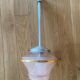 Suspension verre rose