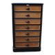Semainier bois massif style Louis Philippe XIX eme