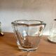 Daum nancy transparent white vase