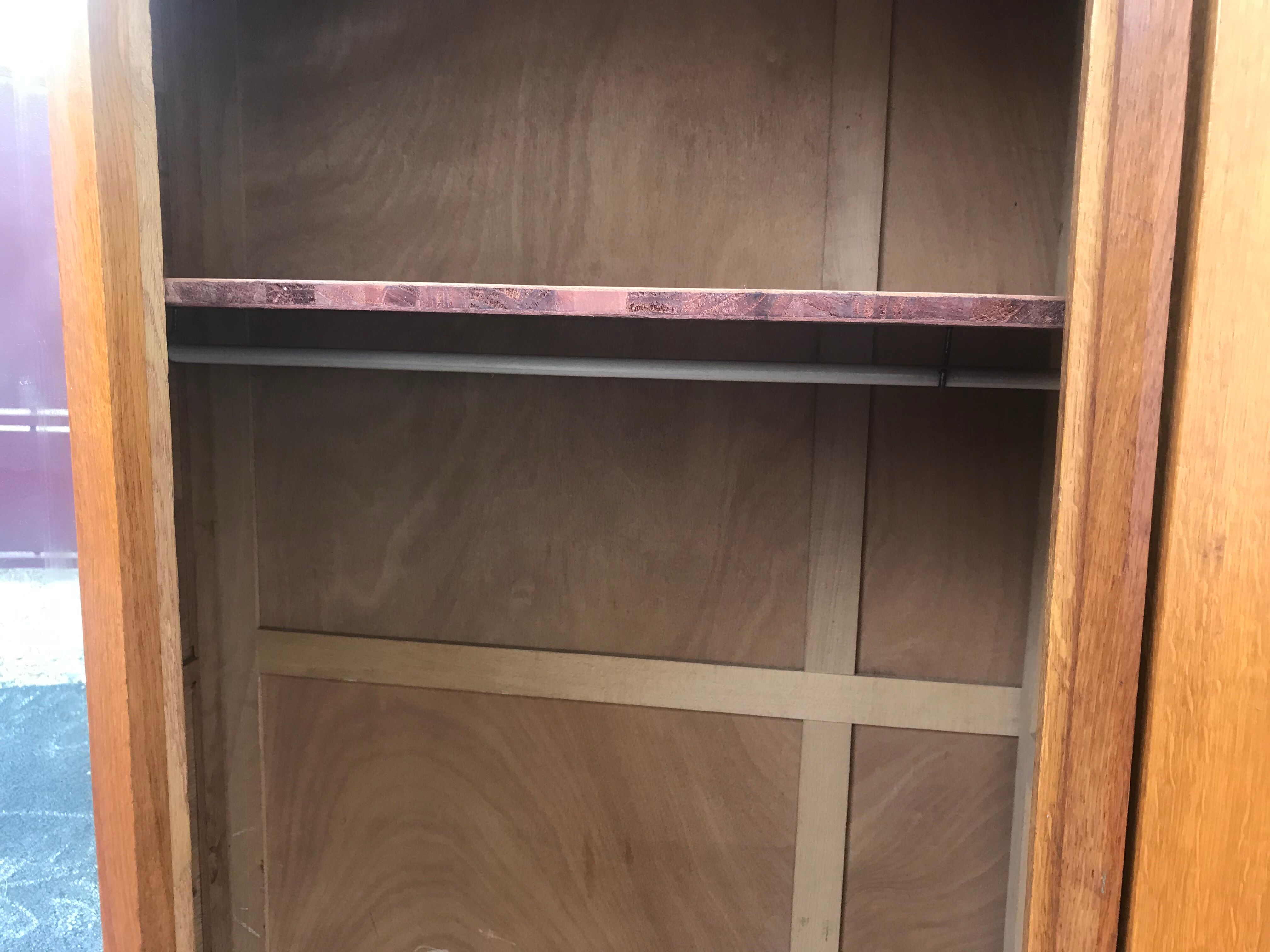 Vintage compass feet cabinet