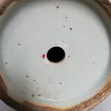 Vase celadon enamel white and blue chinese porcelain 19th