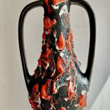 Vase amphora, vallauris, signed mb, years 50/60