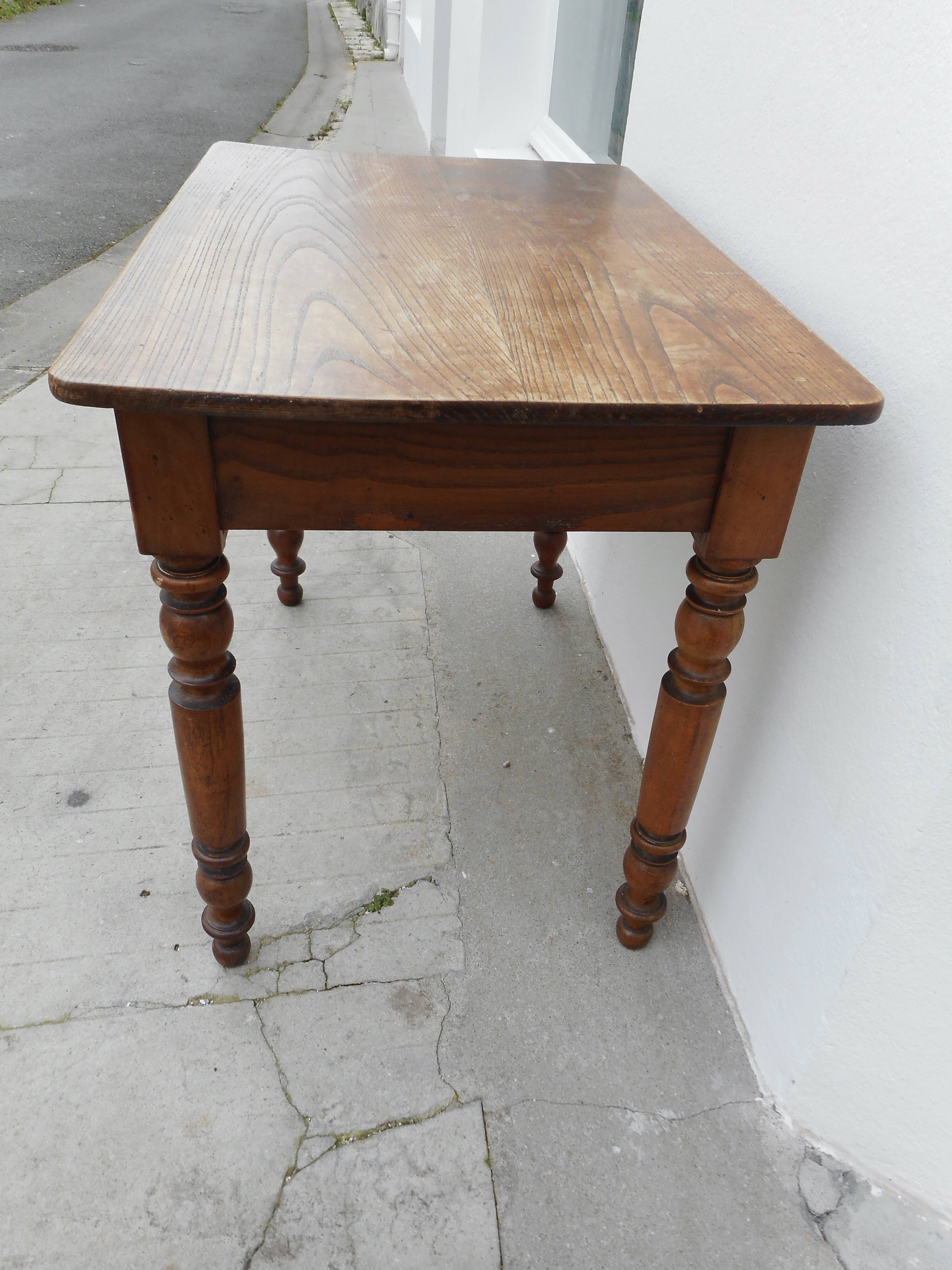 Table bureau ancienne en bois