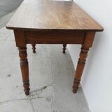 Old wooden desk table
