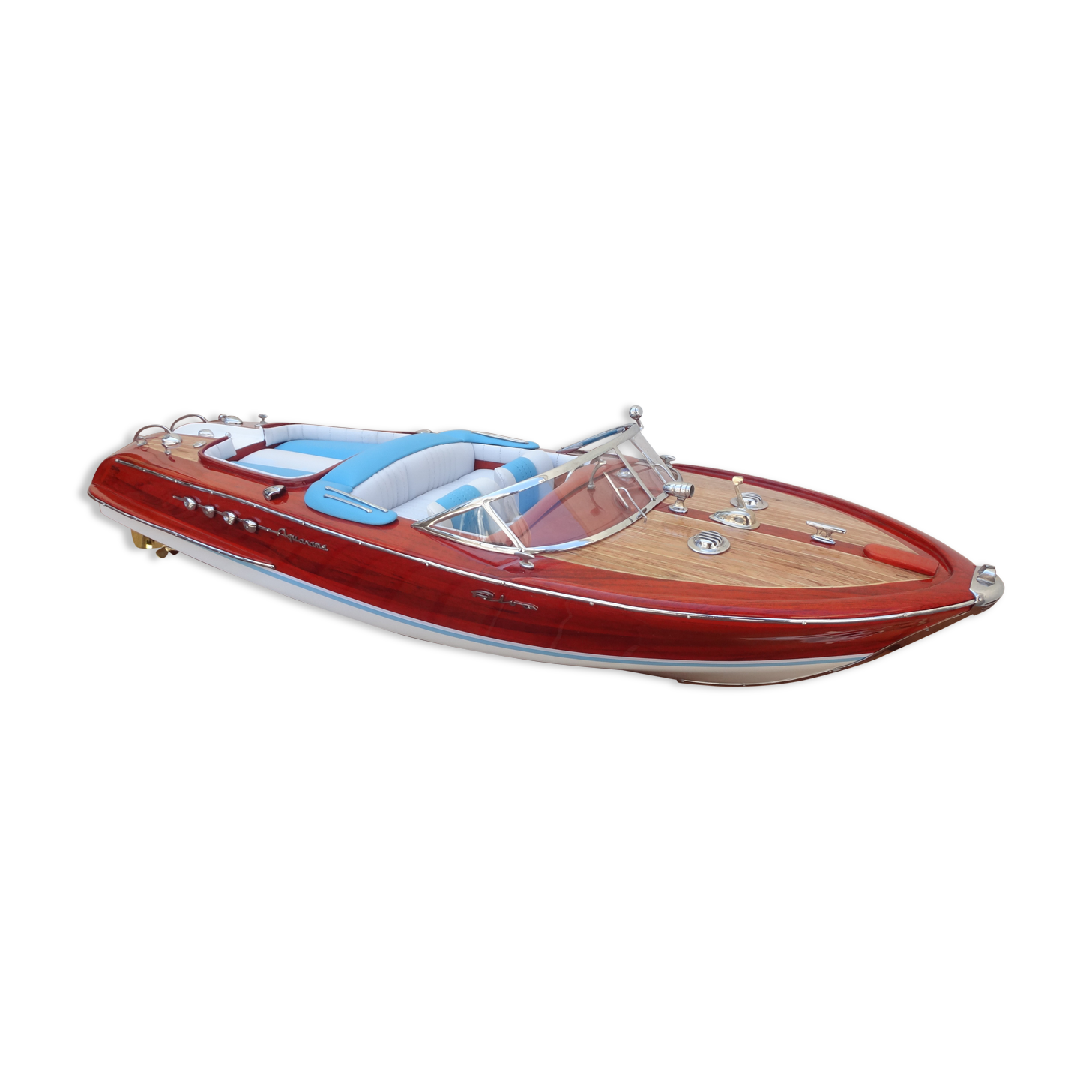 Model boat aquarama riva 65 cm