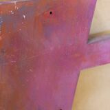 Letter to sign vintage metal "T".