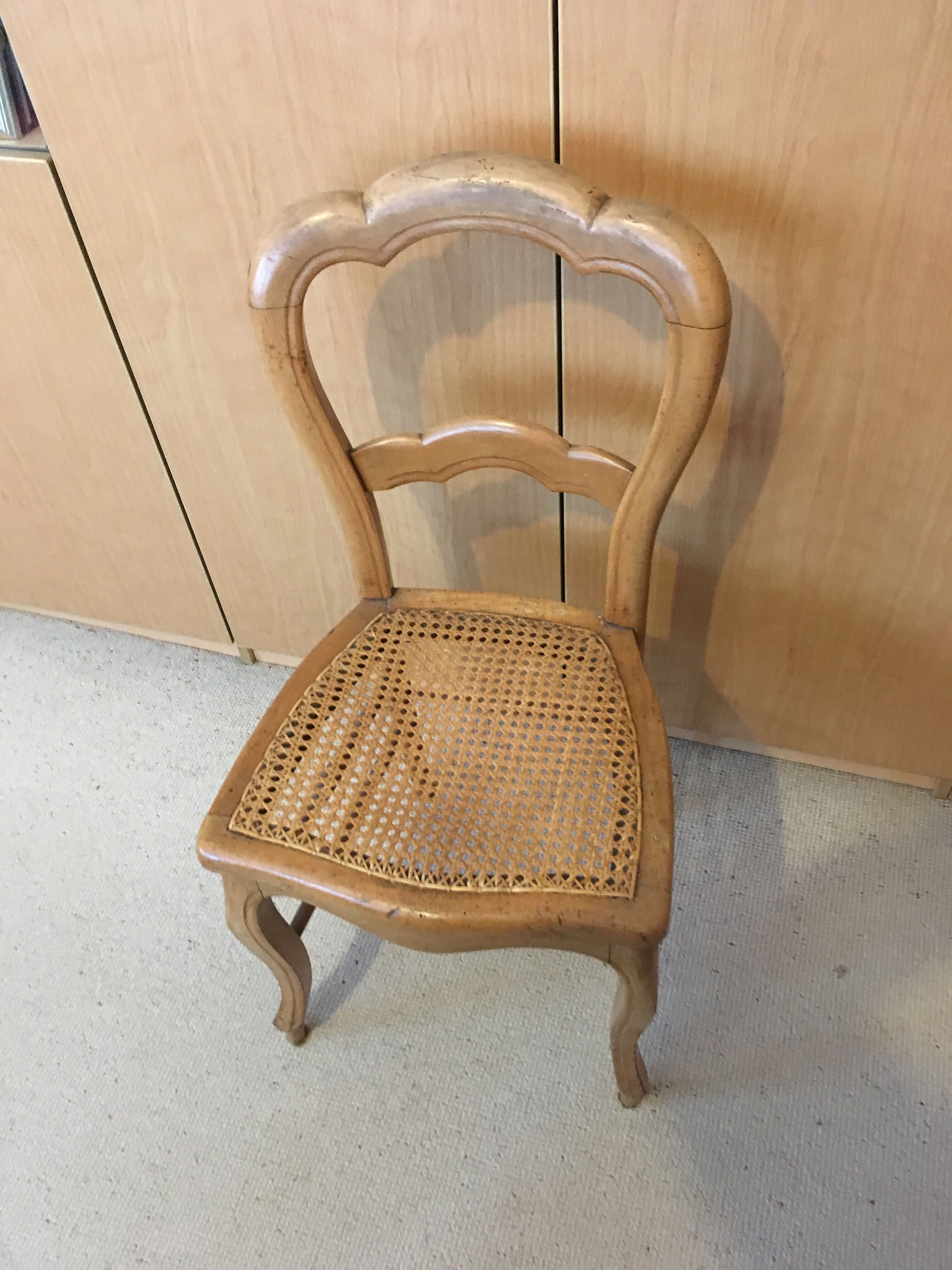 Lot de 6 chaises style Louis Philippe