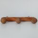 Vintage popular art wall coat rack from the 1950s