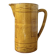 Vintage yellow glazed stoneware jug