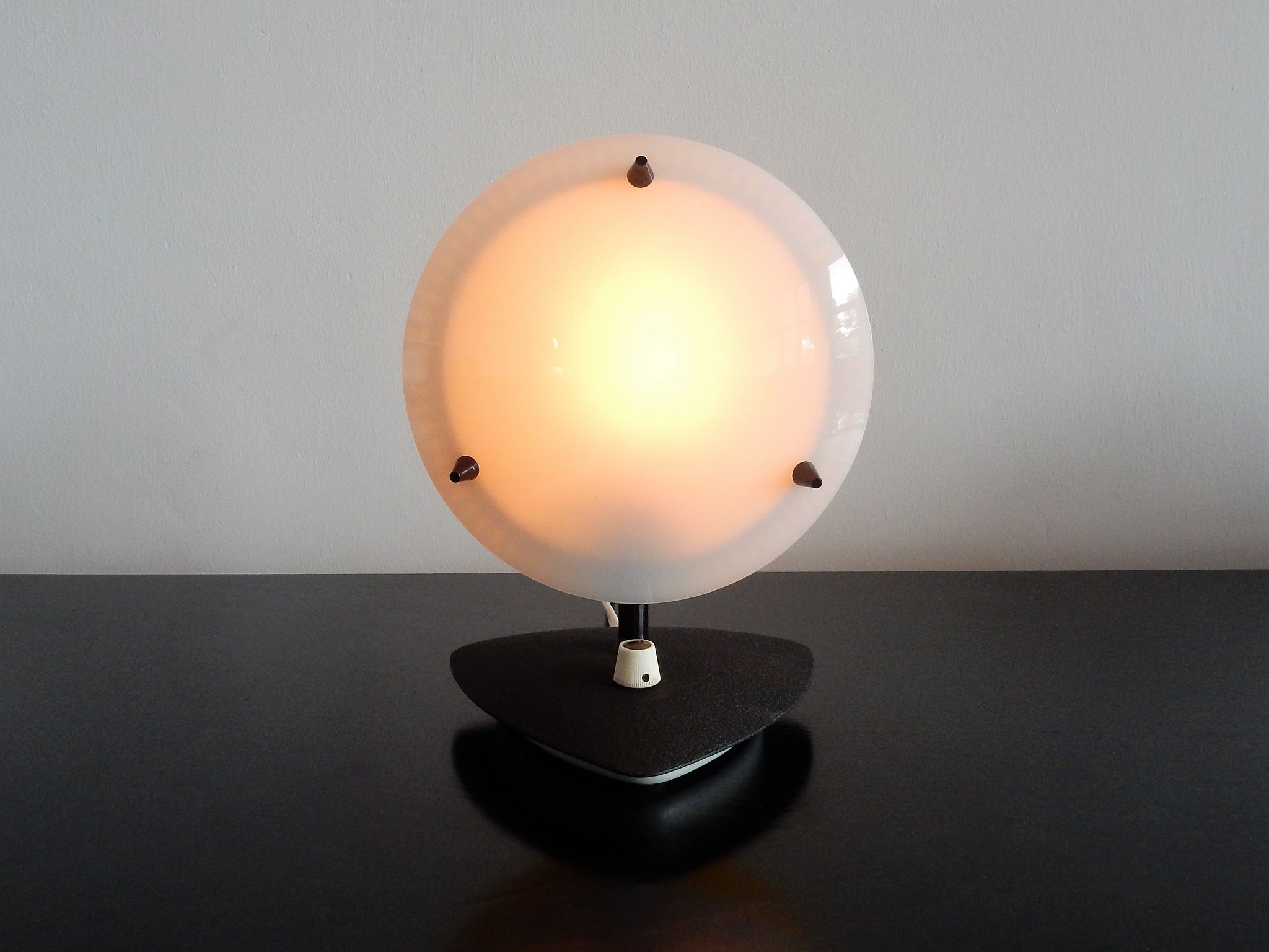 Dimmable Sonnenkind table lamp for Télé-Ambiance, France 1950's-1960's