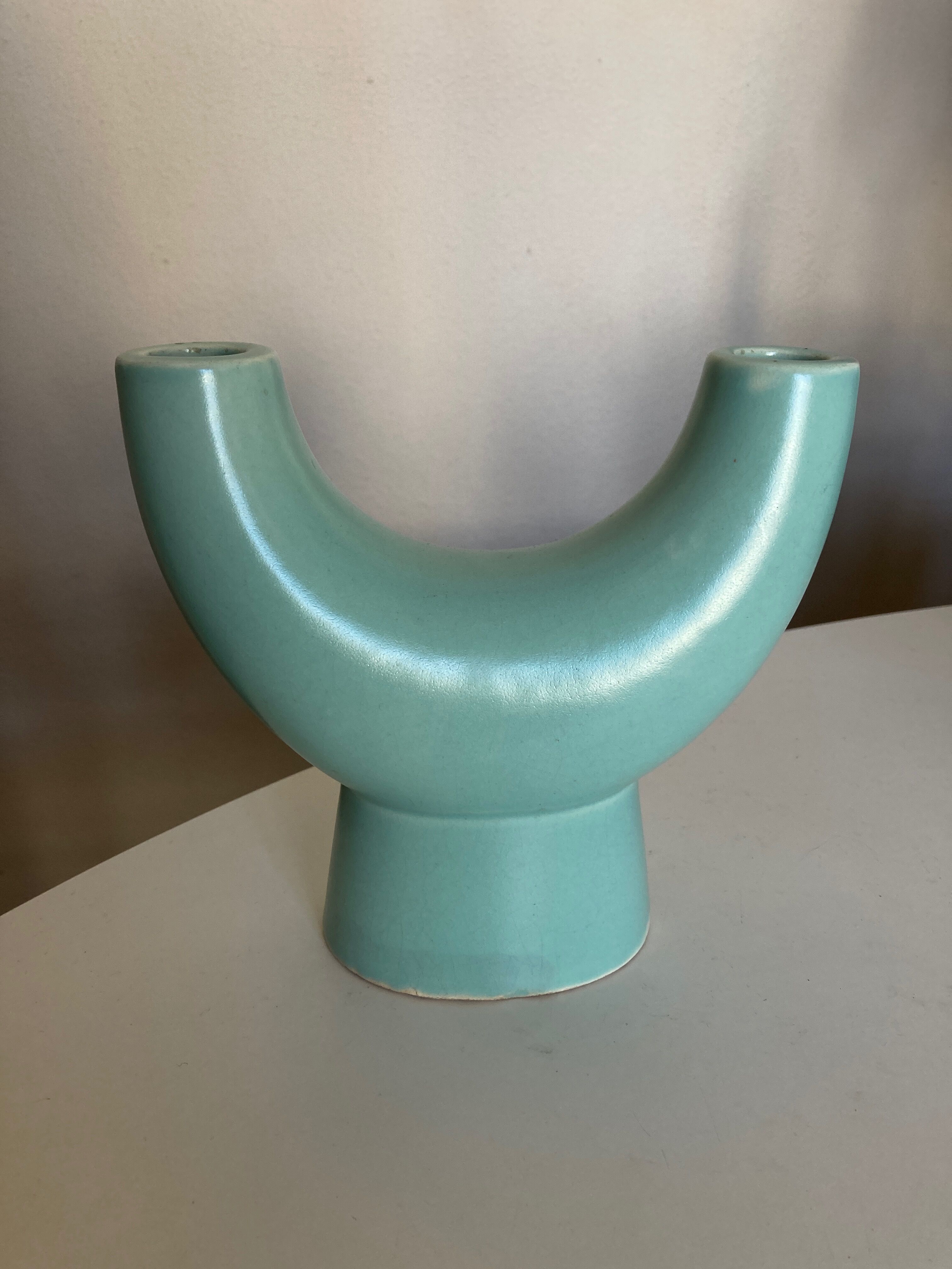 Primavera Modernist ceramic candle holder in the spring of 1950
