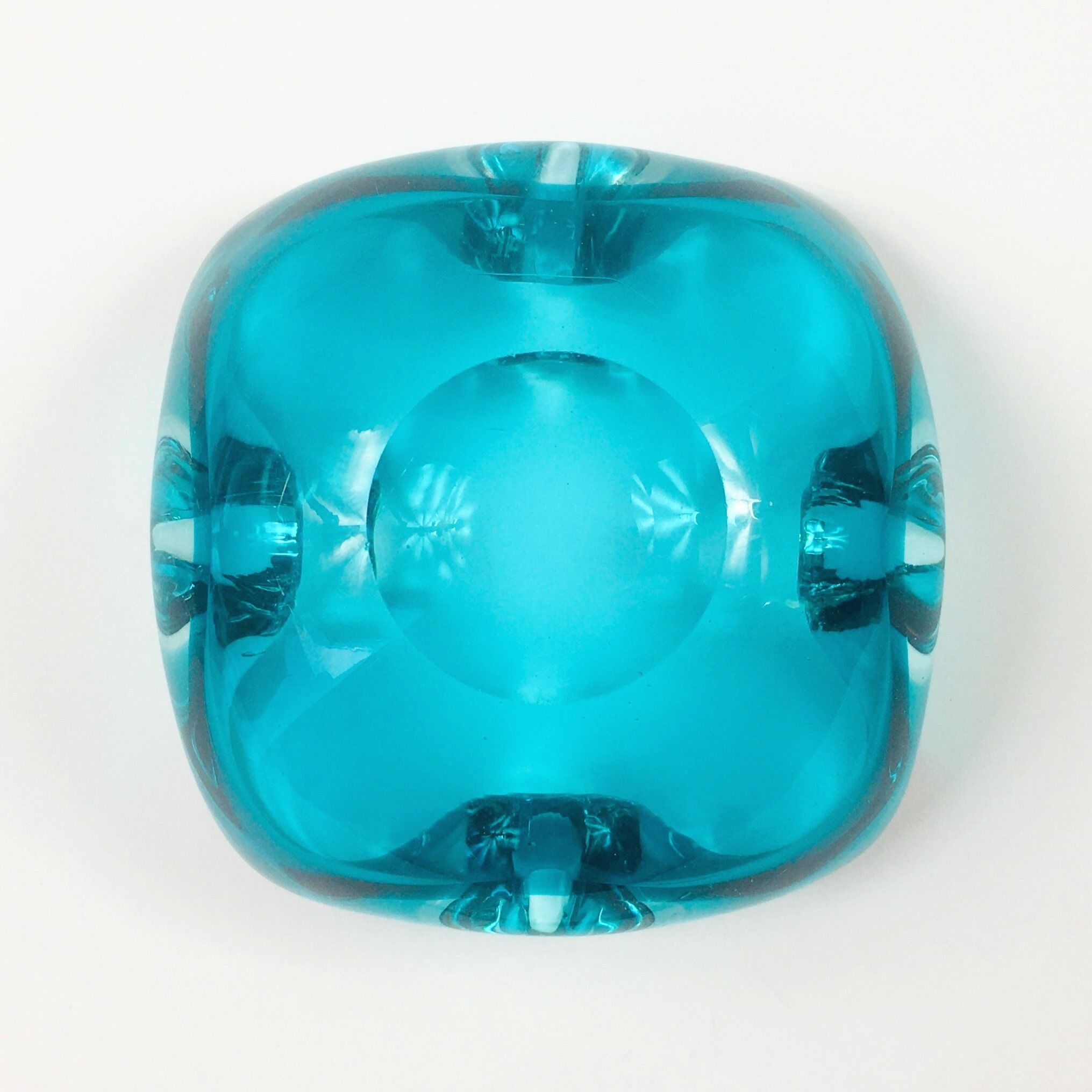 Murano Glass ashtray By Flavio Poli, Italy, 1960s