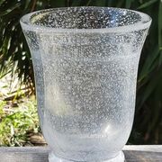 Vase Daum bullé années 50
