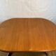 Table à manger extensible en teck oval Sutcliffe de Todmorden des années 1960