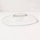 Large glass fruit platter Erwin Eisch, Germany 1960s