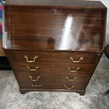 Commode scribane en acajou - grande bretagne début xx e