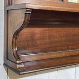 English walnut shelf from the early 20th century.