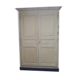 Armoire ancienne, début XIX°, patine peinte d’origine