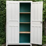 Antique Parisian paneled wardrobe, 1940