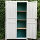 Antique Parisian panelled wardrobe from 1940.