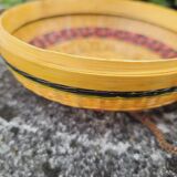 Vintage woven wicker basket