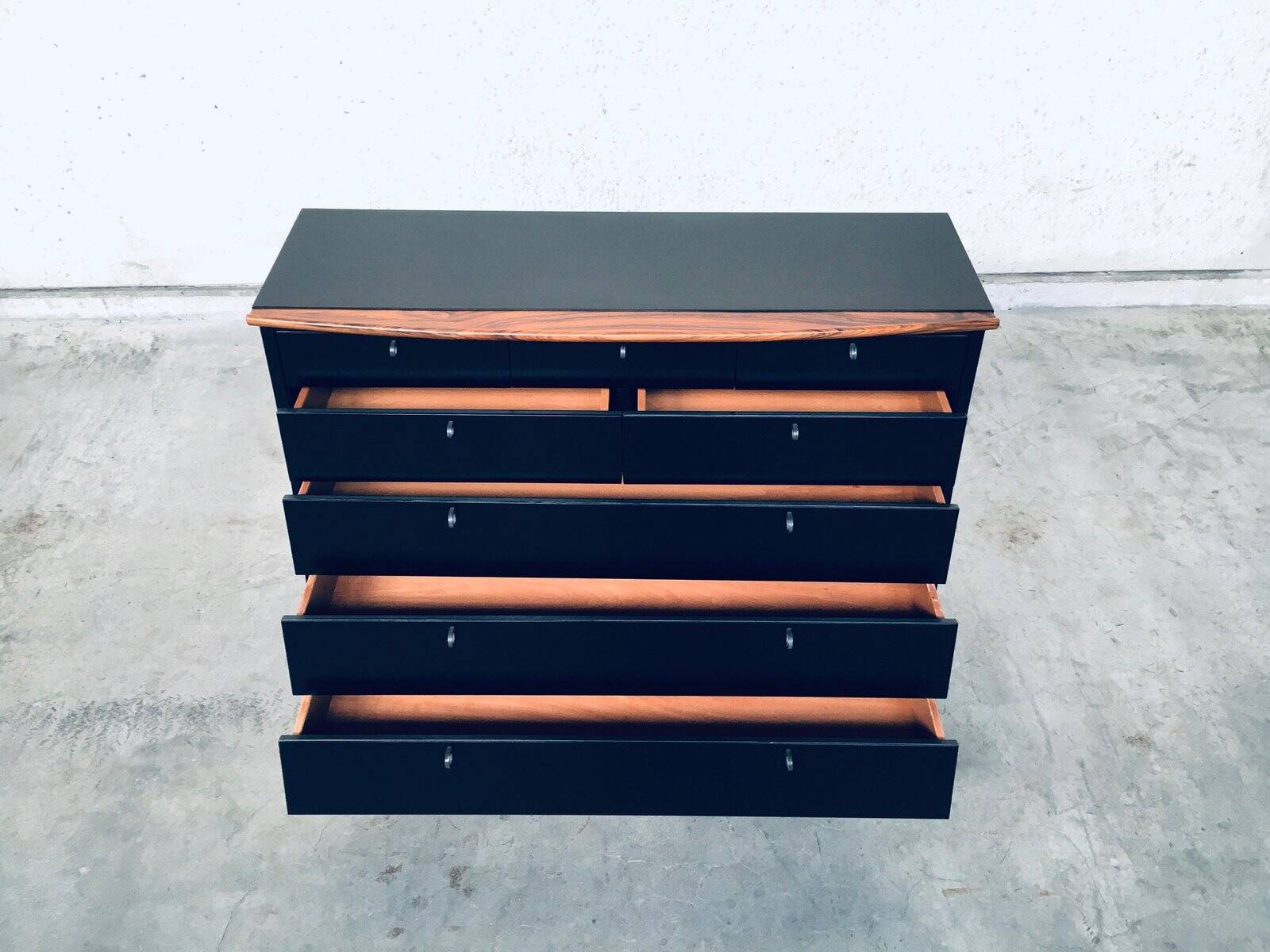 Postmodern Chest of Drawers by Umberto Asnago for Giorgetti, Italy, 1980s