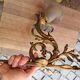 Paire d'appliques Napoleon III en bronze doré