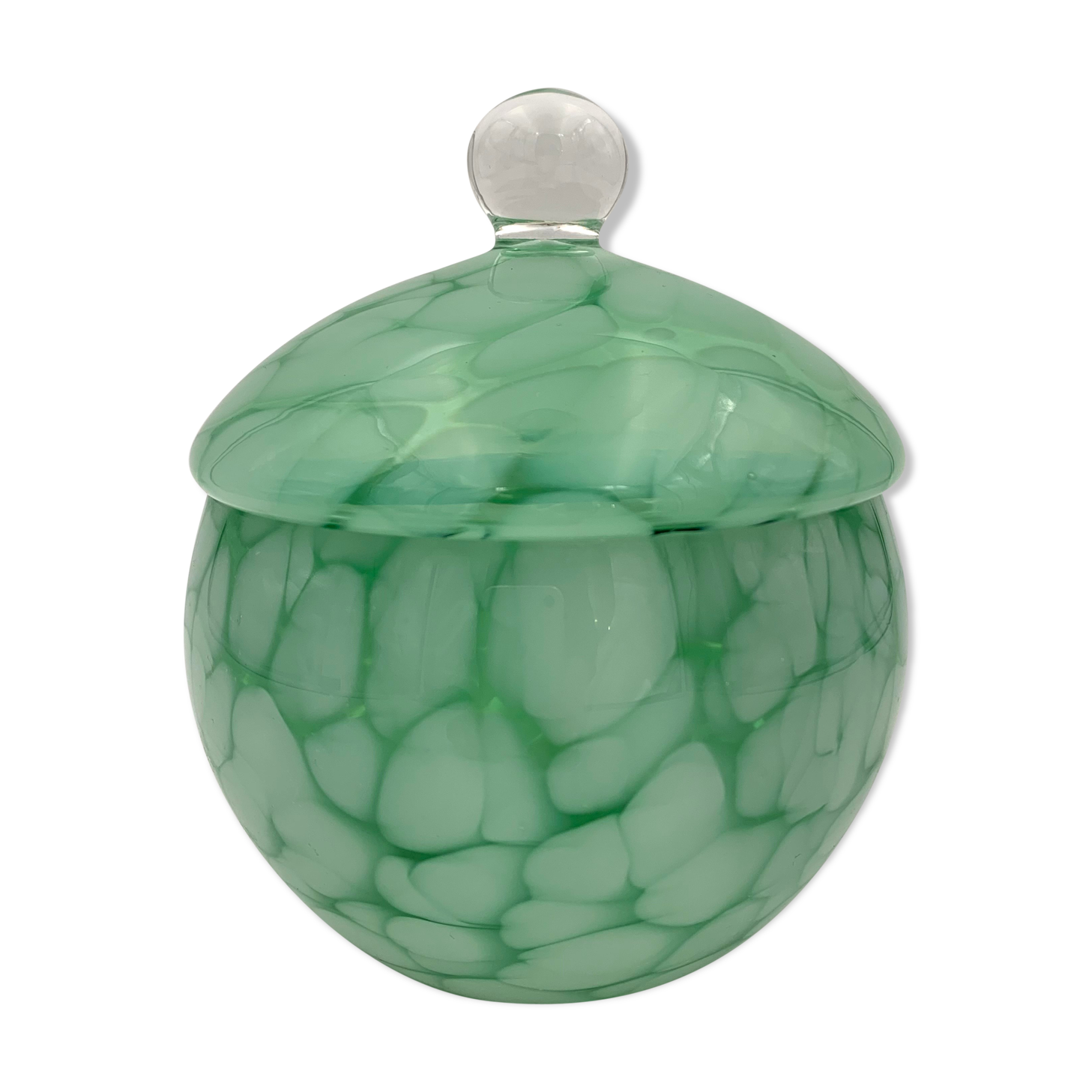 Speckled glass candy, Clichy glass style - 20th century