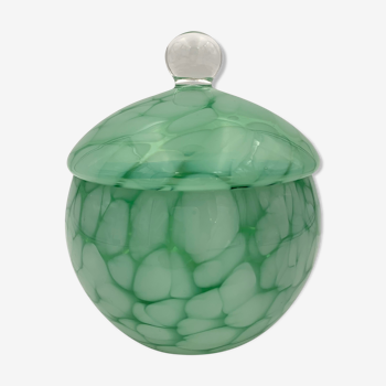 Speckled glass candy, Clichy glass style - 20th century