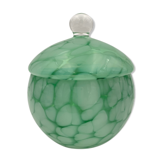 Speckled glass candy, Clichy glass style - 20th century