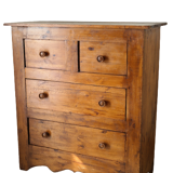 Commode campagnard en sapin