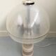 Vintage Marblarte lamp in turned marble and chrome