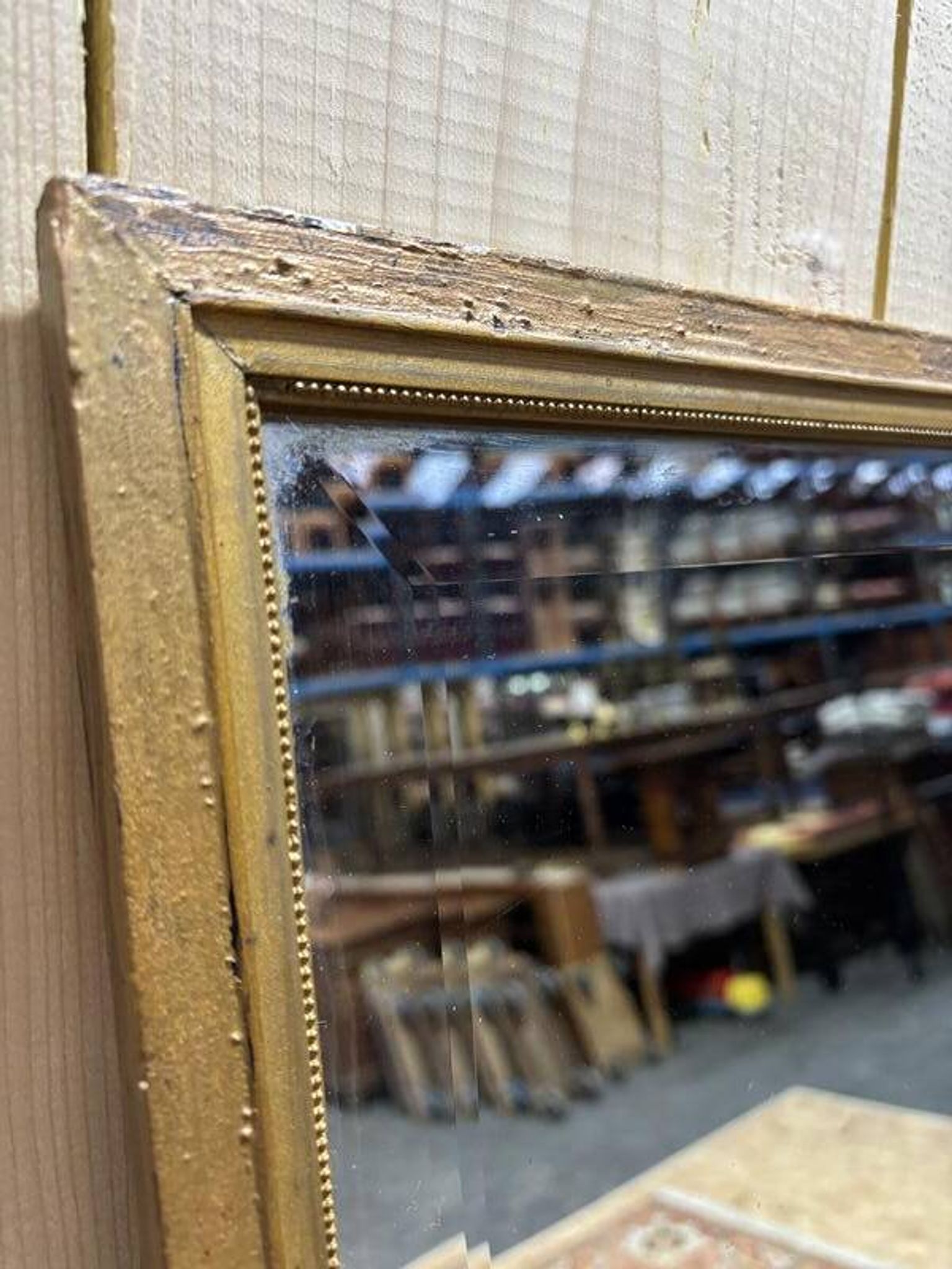 Miroir Louis XVI biseaute ancien
