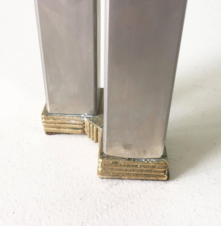 Table low Hollywood Regency glass T28D of Peter Ghyczy 1986