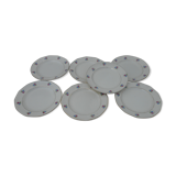 Lot of 7 dessert plates