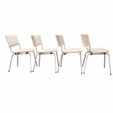 Danish Pedestal Dining Table and 4 Badminton Chairs by Nanna Ditzel for Kolds Savvaerk, 19