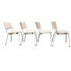Danish Pedestal Dining Table and 4 Badminton Chairs by Nanna Ditzel for Kolds Savvaerk, 19