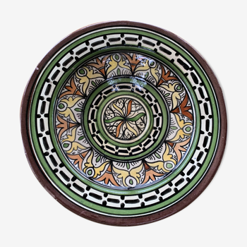 Hollow dish, oriental plate decoration